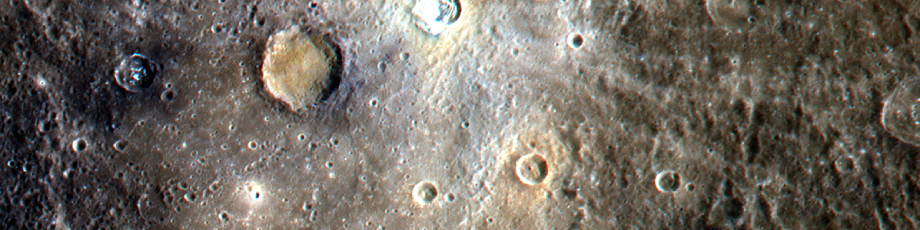 NASA closeup image of Mercury