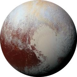 NASA image of Pluto