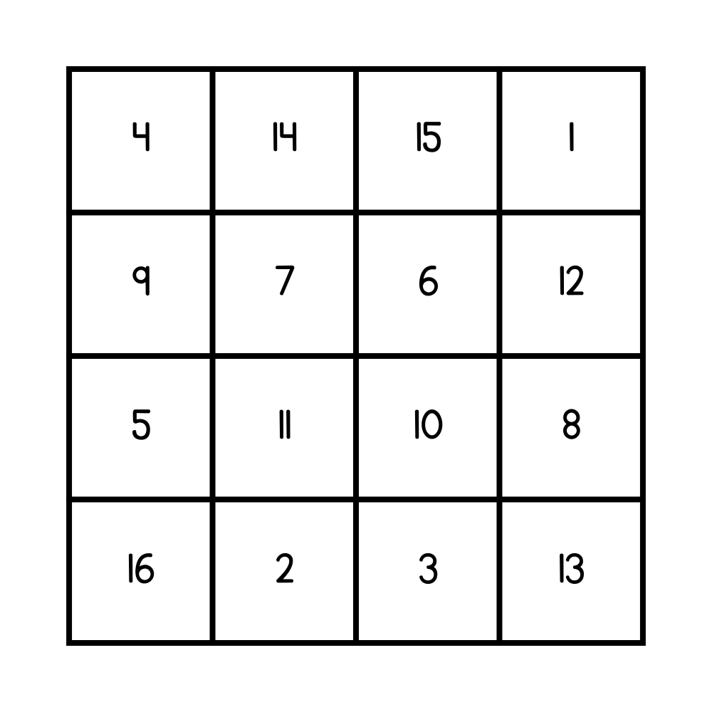 static image of Jupiter's planetary square