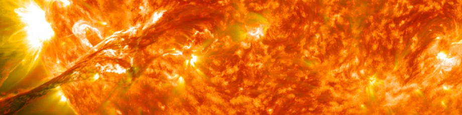 NASA closeup image of the Sun